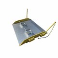 Ejoy 15000 lbs Capacity Steel Dock Loading Borad With Handles 72x72LoadingDock